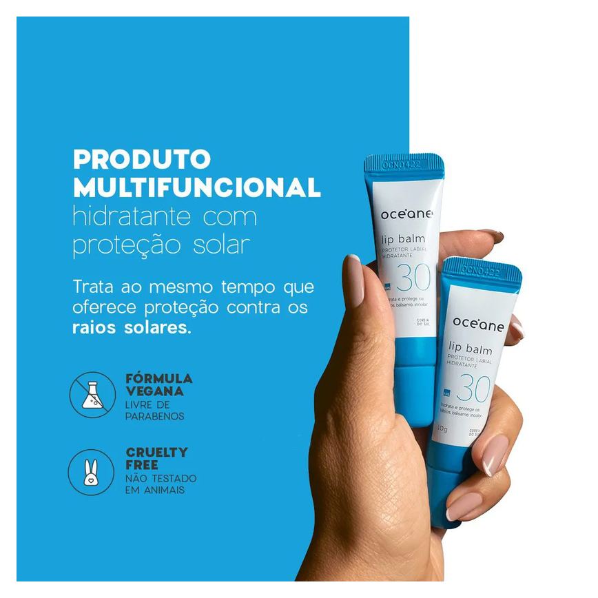 Protetor Labial Hidratante - Lip Balm Fps30 10G