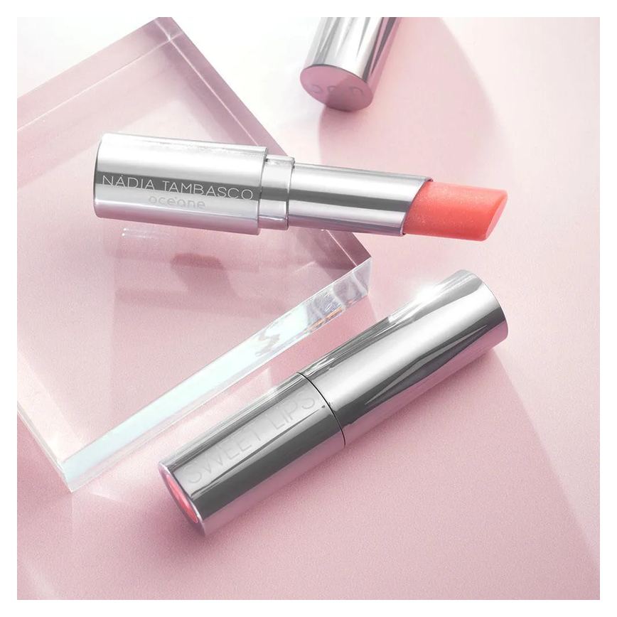 Revitalizador Labial Rosa Nádia Tambasco By Océane - Sweet Lips Candy 3G