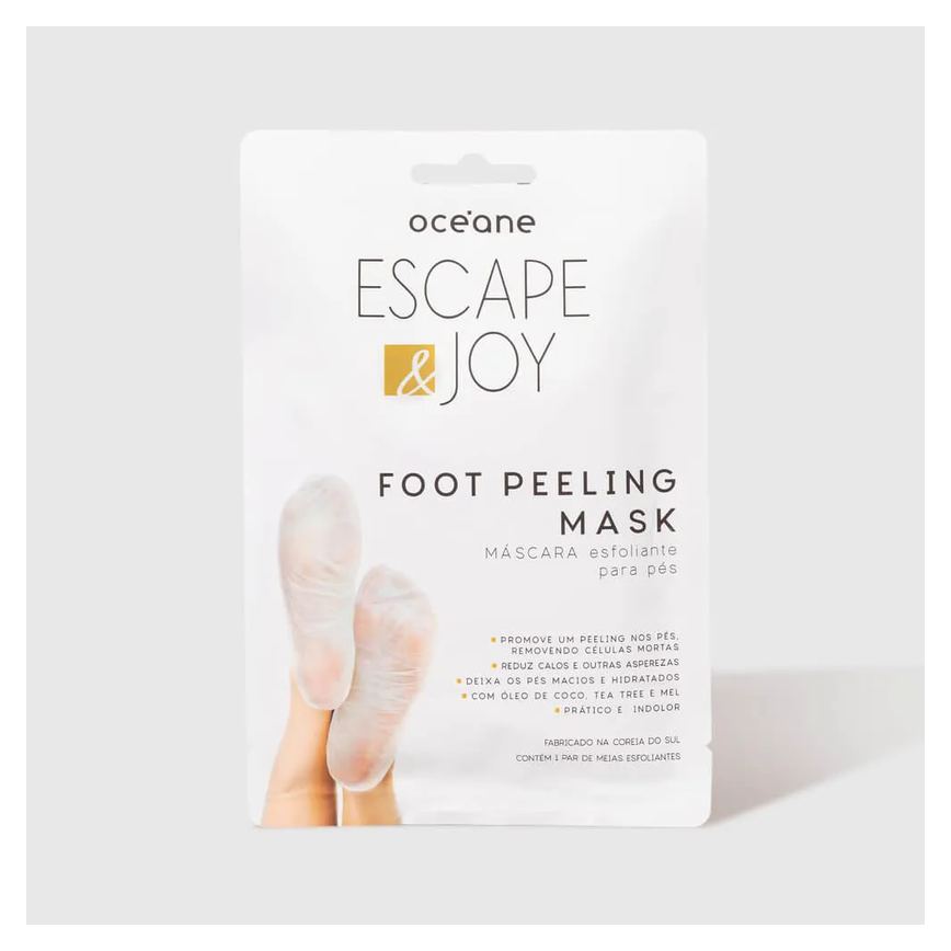 Kit Pés Renovados - Máscara Esfoliante Para Pés (3 Produtos)