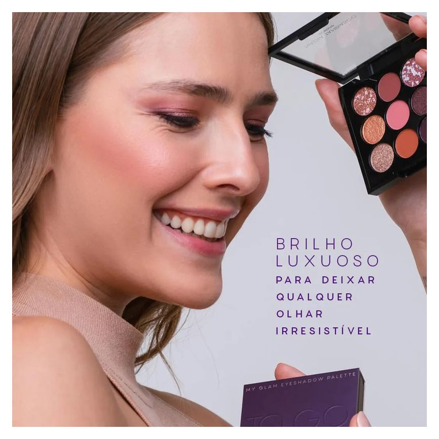 Paleta de Sombras Nádia Tambasco By Océane - To Go My Glam 7.2g