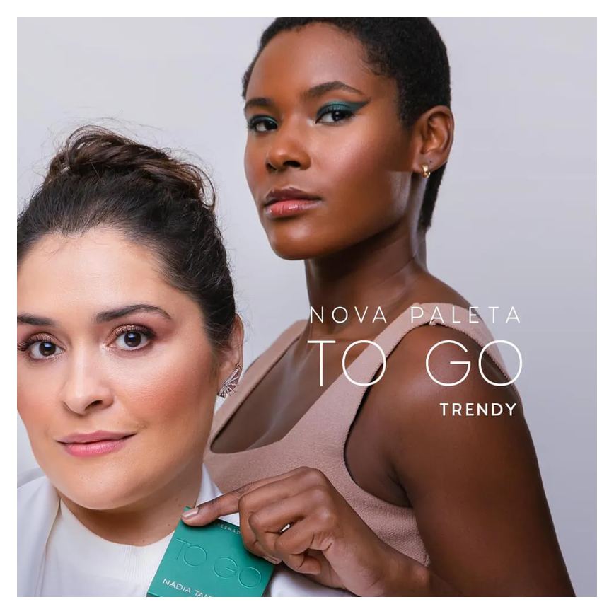 Paleta de Sombras Nádia Tambasco By Océane - To Go Trendy 7.2g