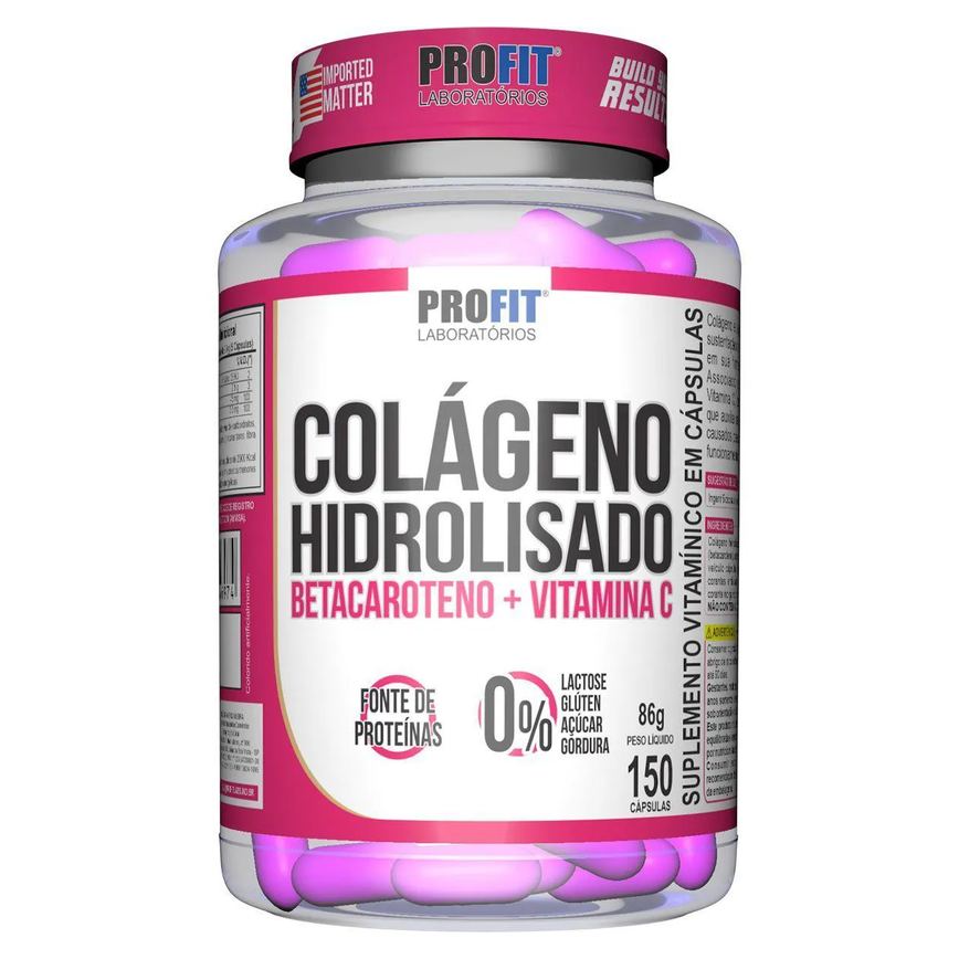 COLáGENO HIDROLISADO - 150 CáPSULAS - PROFIT
