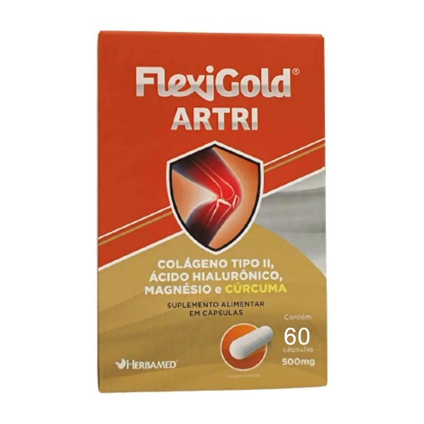 Flexigold Artri - 60 Cápsulas - Herbamed