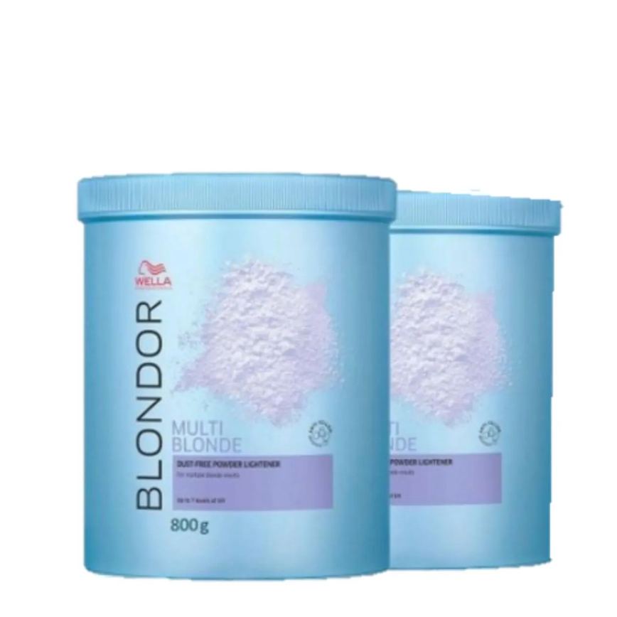 Kit 2 Pó Descolorante Blondor Multi Blonde 800g - Wella