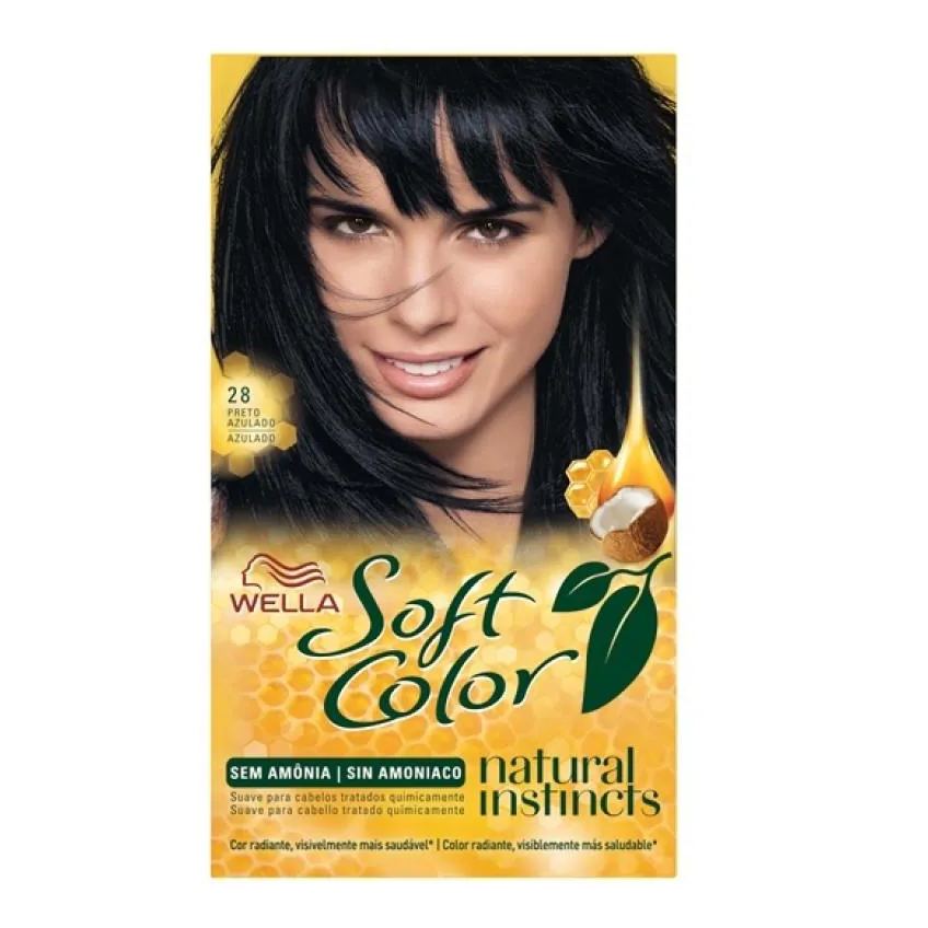 Tinta Soft Color 28 Preto Azulado 35g