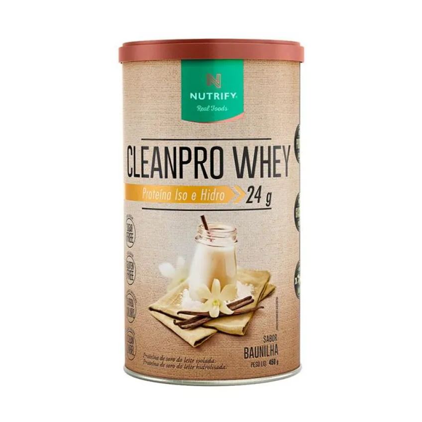 Cleanpro Whey (450g) - Sabor: Baunilha