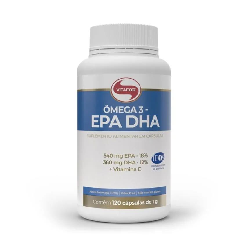 Ômega 3 Epa Dha 1g (120 Cápsulas) - Padrão: Único