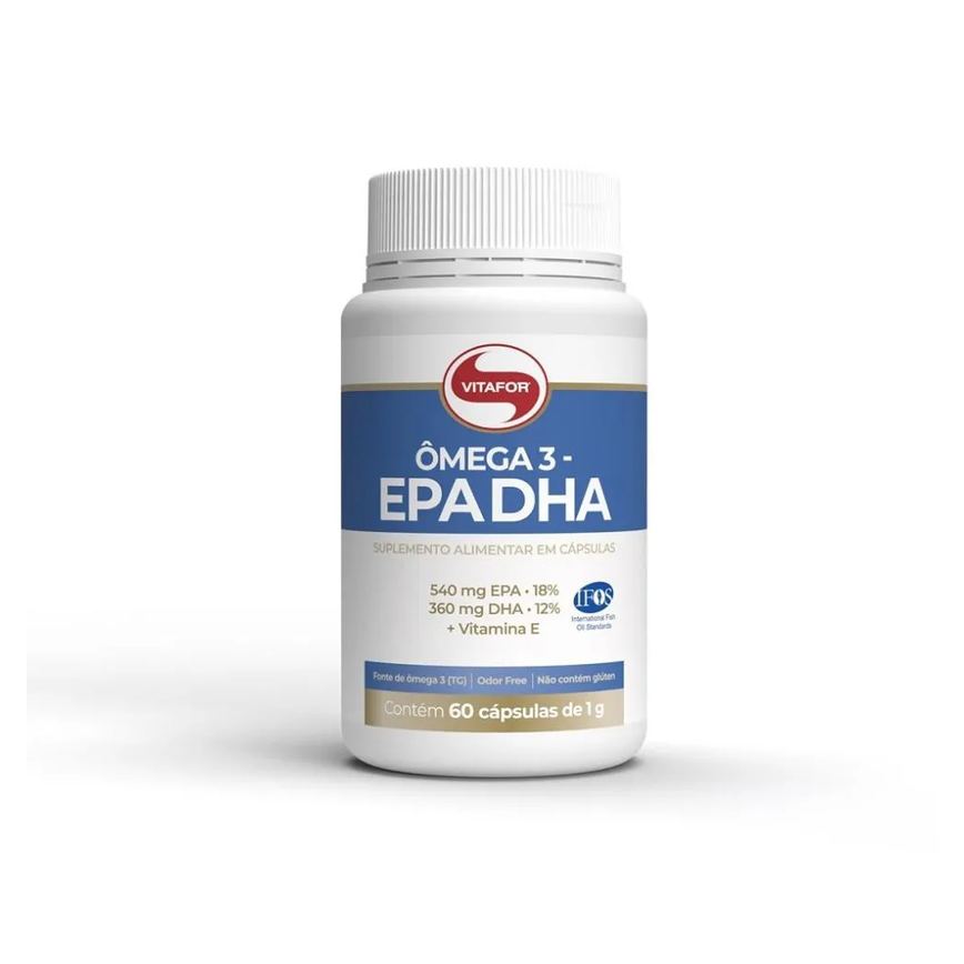 Ômega 3 Epa Dha 1g (60 Cápsulas) - Padrão: Único