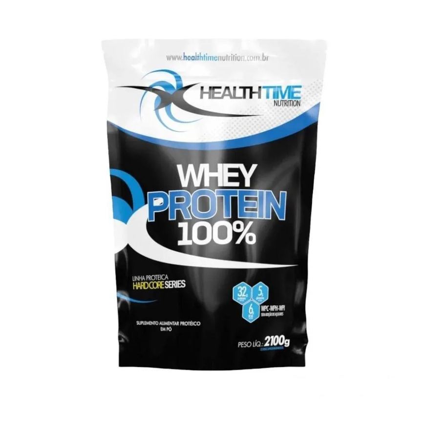 Whey Protein 100% Refil (2,1kg) - Sabor: Banana C/ Canela