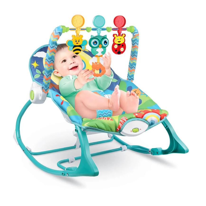 Cadeira de Descanso e Balanço Funtime 18Kgs Coruja Maxibaby