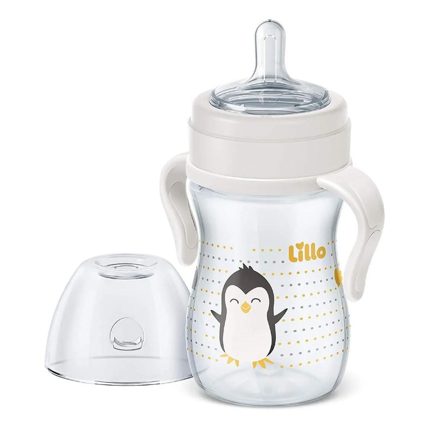 Mamadeira com Alça Super Evolution 240Ml Neutra - Lillo
