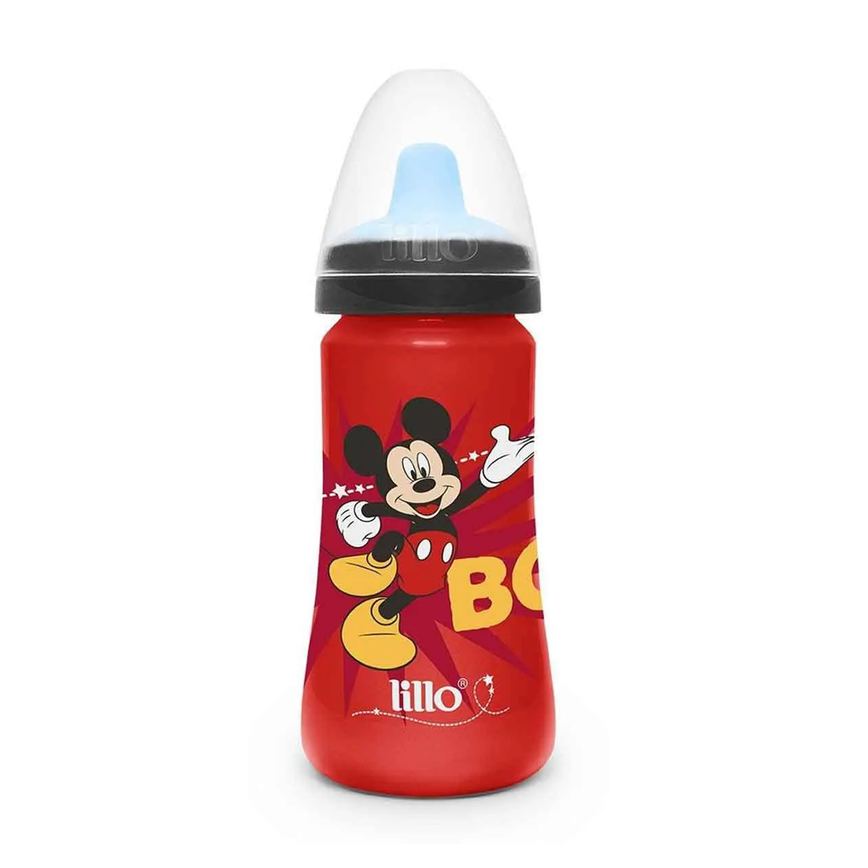 Copo Colors Bico de Silicone Disney Mickey Vermelho - Lillo