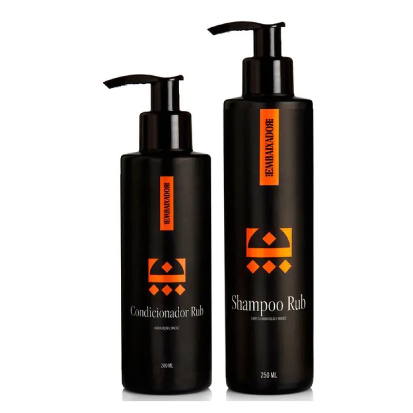 Shampoo para Cabelo Rub + Condicionador Rub Embaixador 250ml