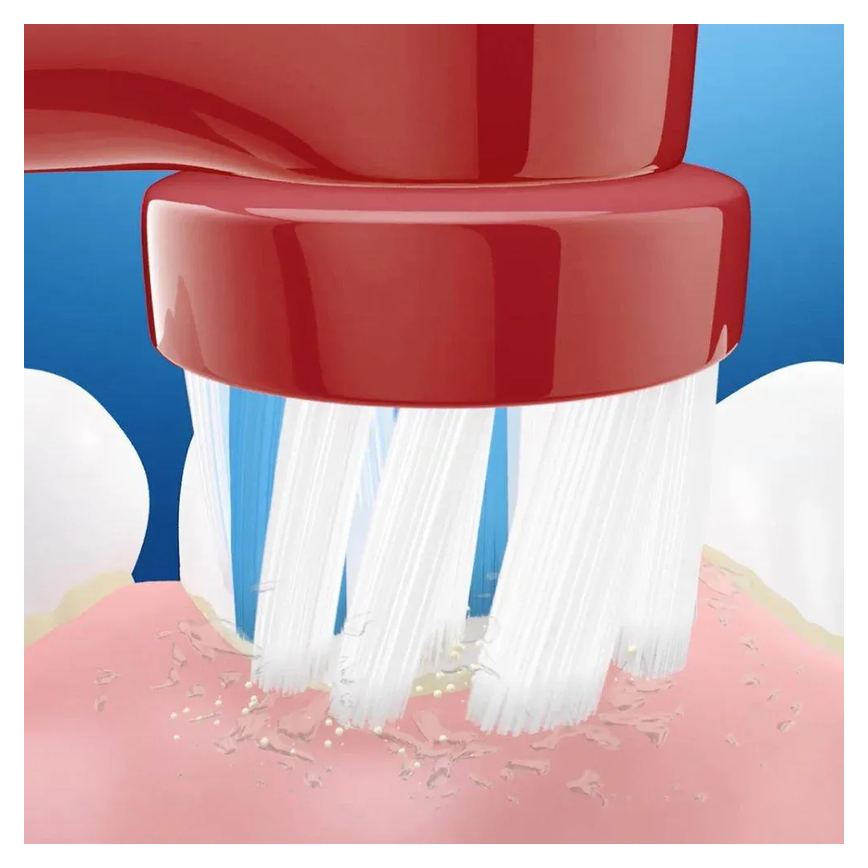 Escova Elétrica Oral-B Disney Pixar Cars + 2 Pilhas Aa