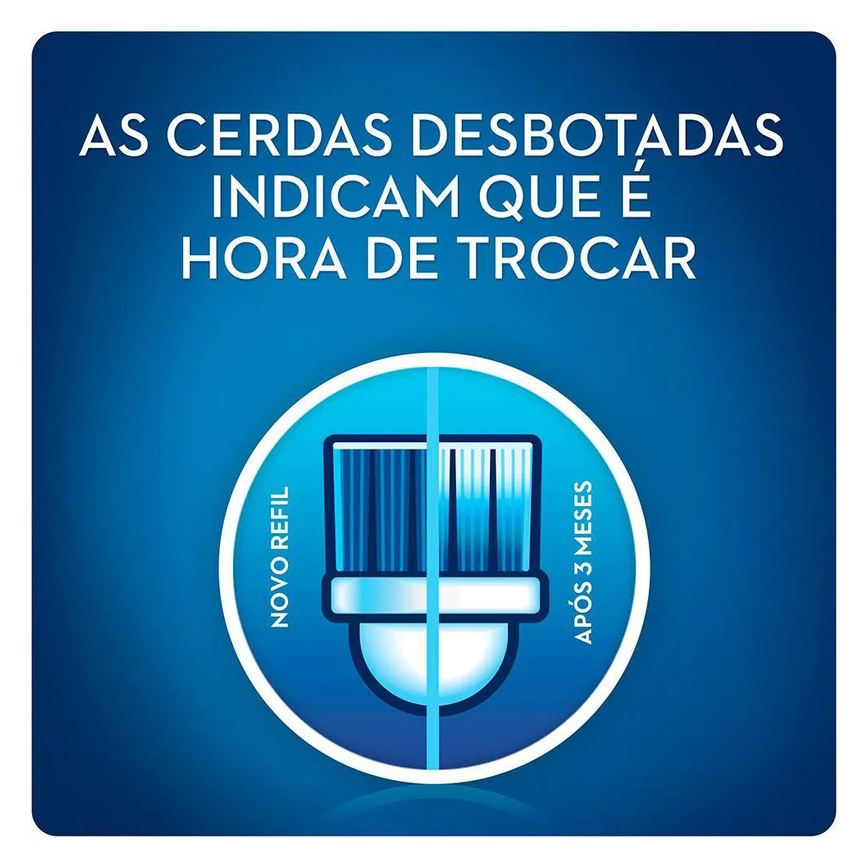 Kit Refil Escova Elétrica Oral-B Cross Action Leve 4 Pague 2