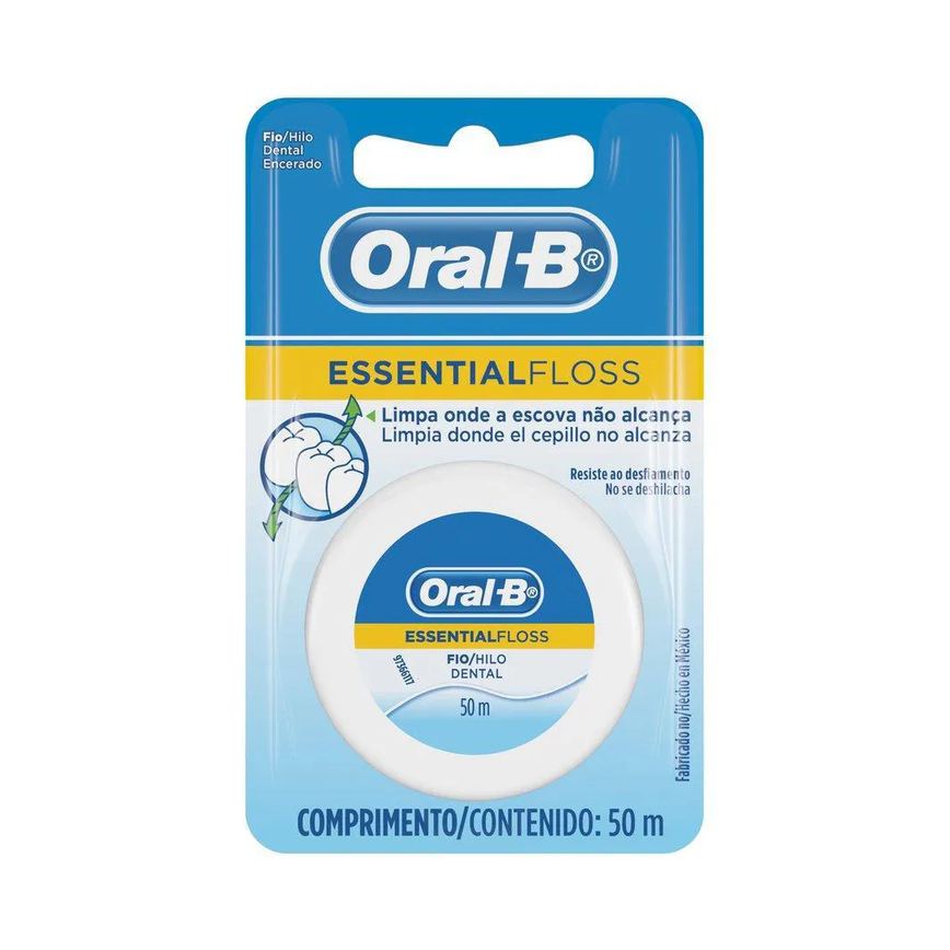 Fio Dental Oral-b Essential Floss 50m