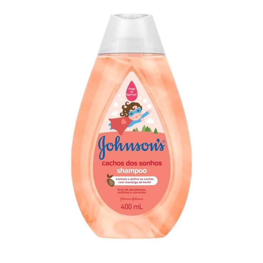 Shampoo Johnson's Baby Cachos Definidos 400ml