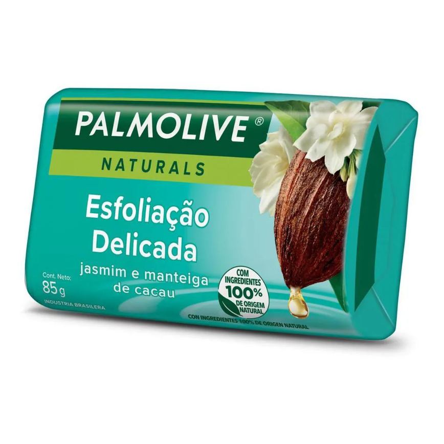 Sabonete em Barra Palmolive Naturals Esfoliação Delicada 85g