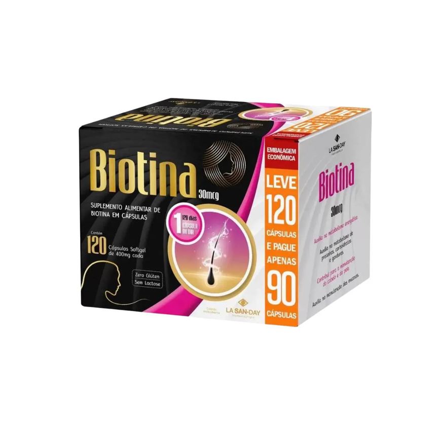 Biotina Leve120 Pg 90 La San-day