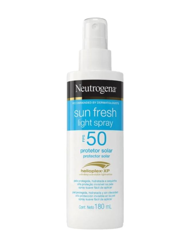 Protetor Solar Neutrogena Sunfresh Light Spray Fps50 180Ml