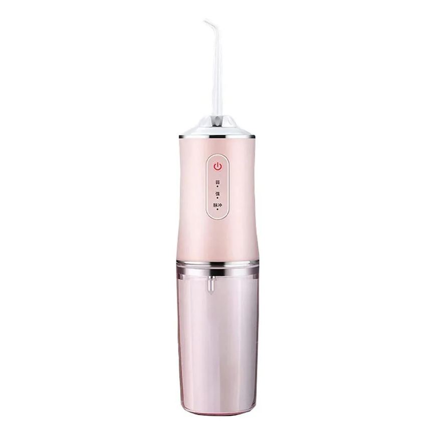 Irrigador Oral Jato D´água Higiene Bucal Sem Fio Rosa