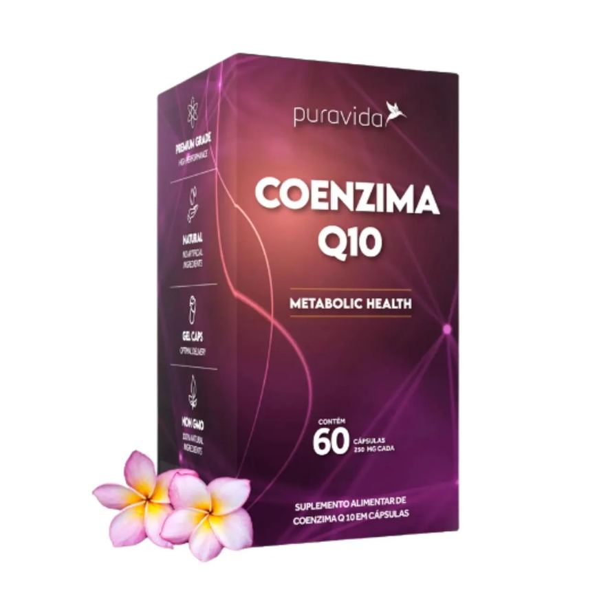 Coenzima Q10 Coq10. Metabolic Health Gel. Puravida sem sabor