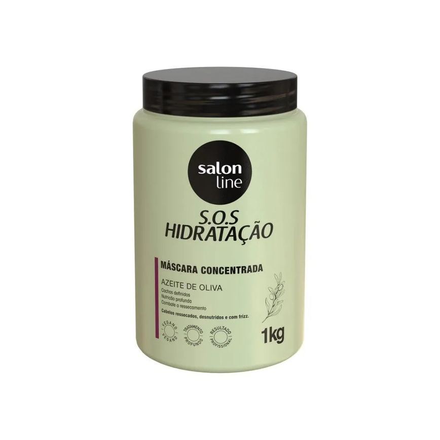 Máscara de Hidratação Salon Line Ultra Cachos To Podendo 1kg