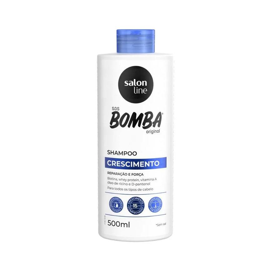 Shampoo Salon Line Sos Bomba Vitaminas 500ml