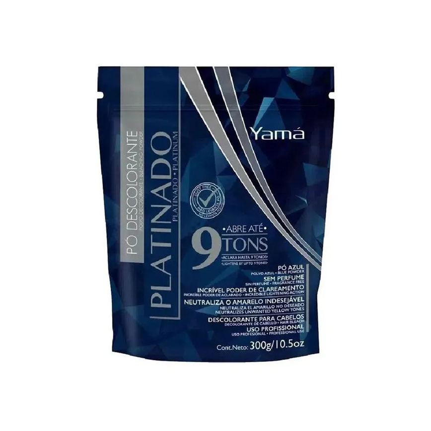Pó Descolorante Yamá Platinado Refil 300g