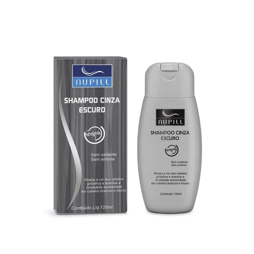 Shampoo Nupill Cinza Escuro 120ml
