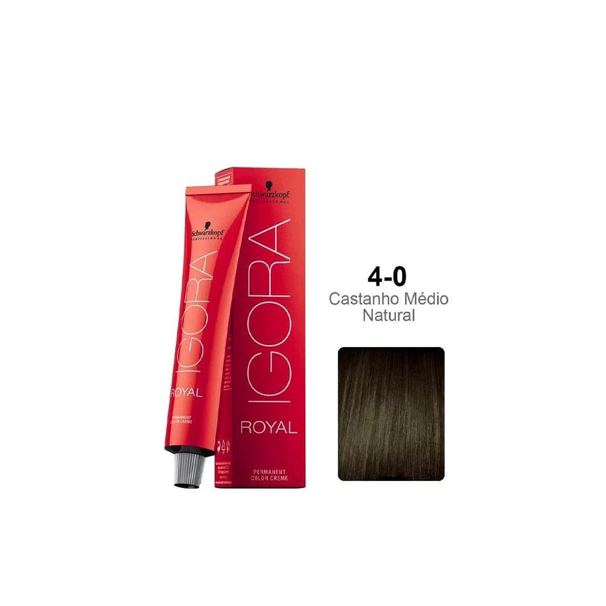 Tintura Schwarzkopf Igora Royal 4.0 Castanho Médio