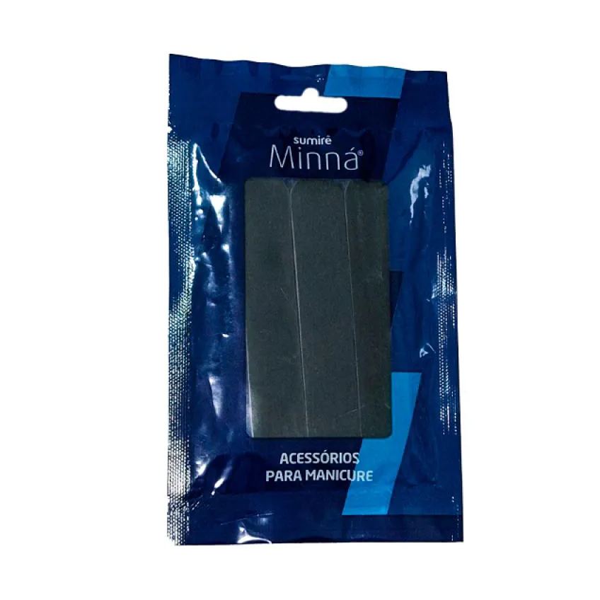 Lixa para Unhas Minná Polidora Eva 11cm C/3un