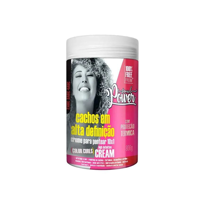 Creme de Pentear Soul Power Color Curls High Definition Cream 800g