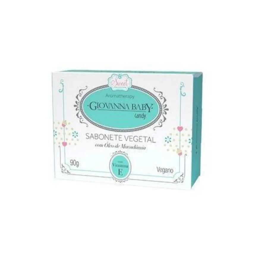 Sabonete Vegetal Retangular Giovanna Baby Candy 90g