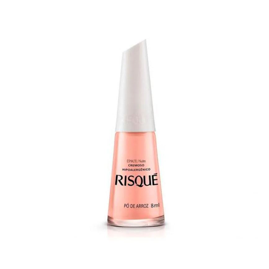 Esmalte Risque Cremoso Po de Arroz
