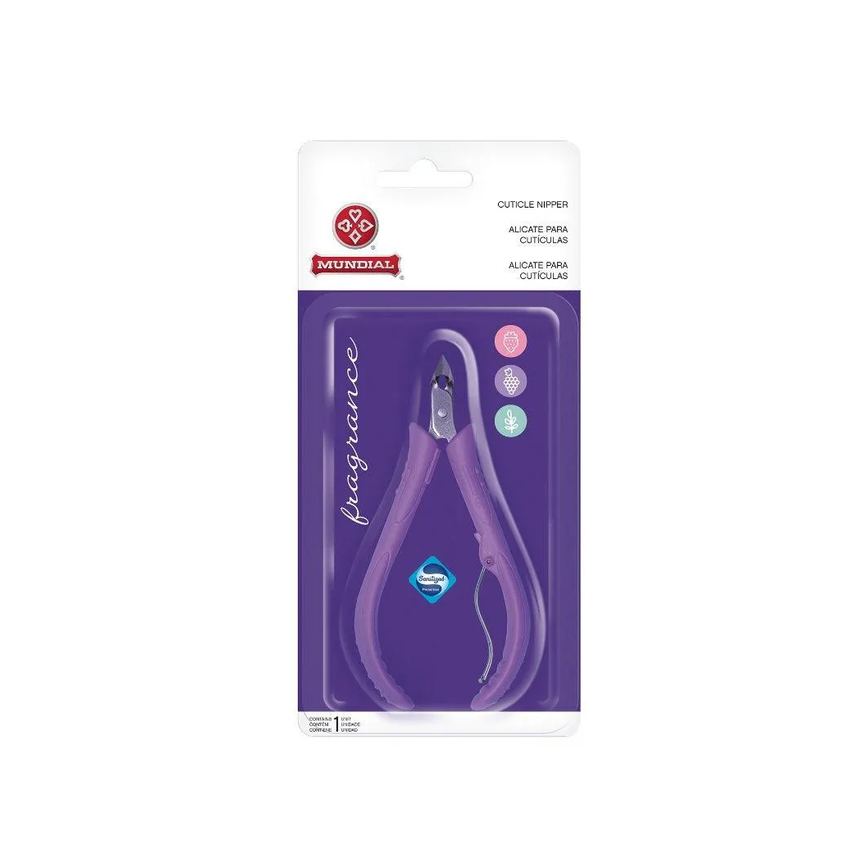 Alicate de Cutícula Mundial Flex Fragrance Lilás