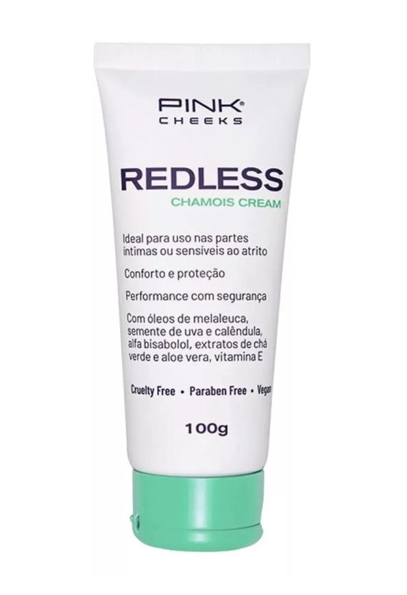 Creme Antiassaduras Antiatrito Redless Chamois Cream 100g - Pink Cheeks