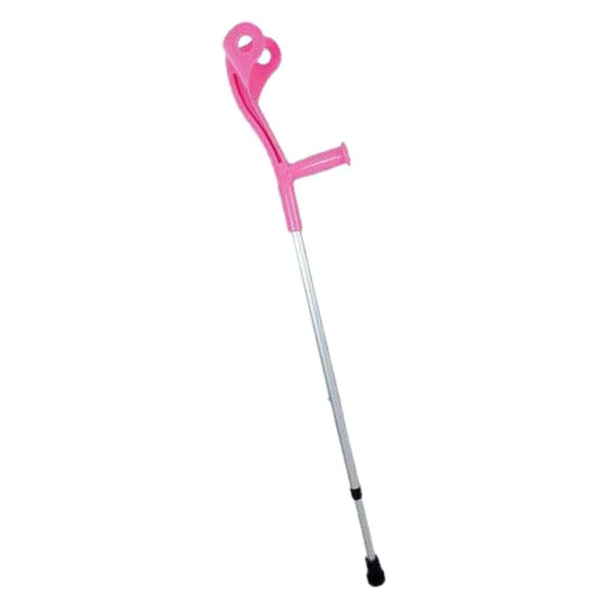 Muleta Canadense Fixa Sequencial 110kg Rosa - Unidade
