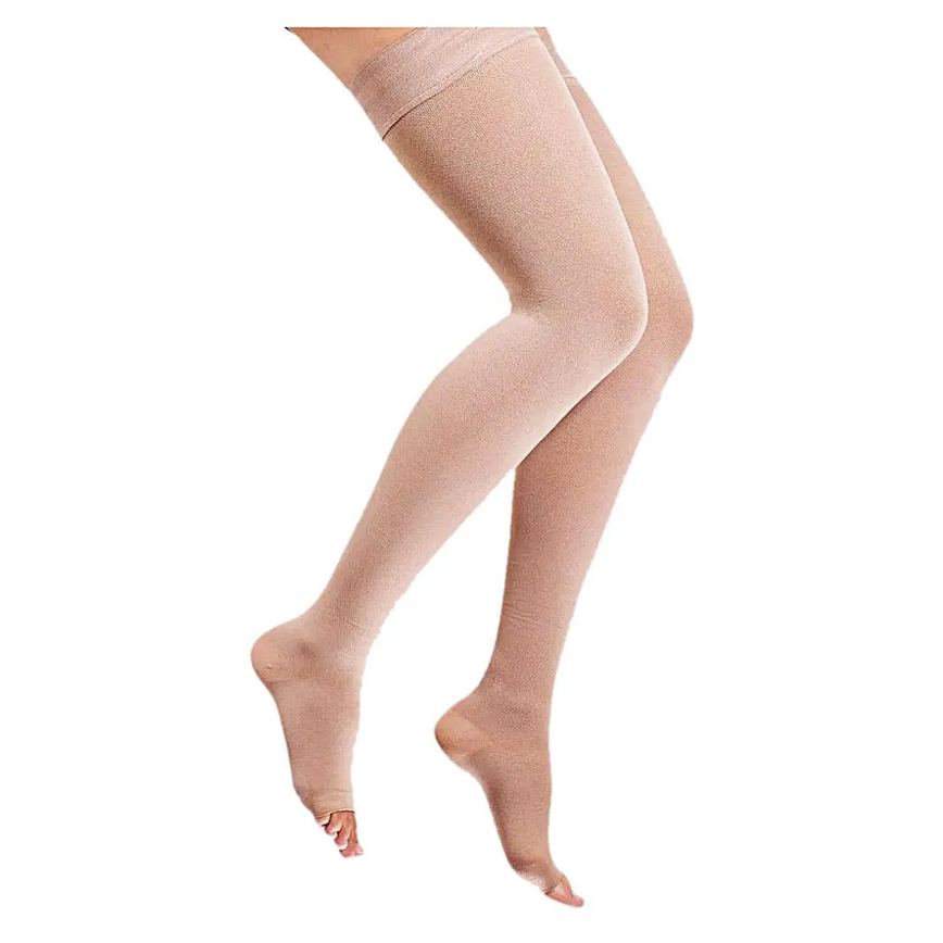 Meia 7/8 Venosan Comfortline 20-30mmhg Aberta Bege G Curta