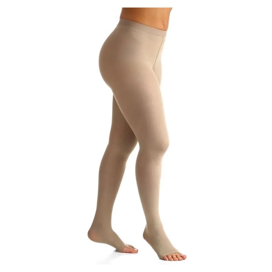 Meia-calça Select Comfort 30-40mmhg Aberta Natural P2
