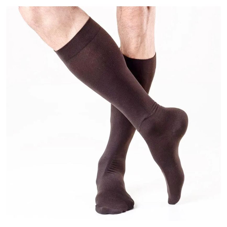 Meia Masculina Elegância Urban - Sigvaris - Tam M - Marrom