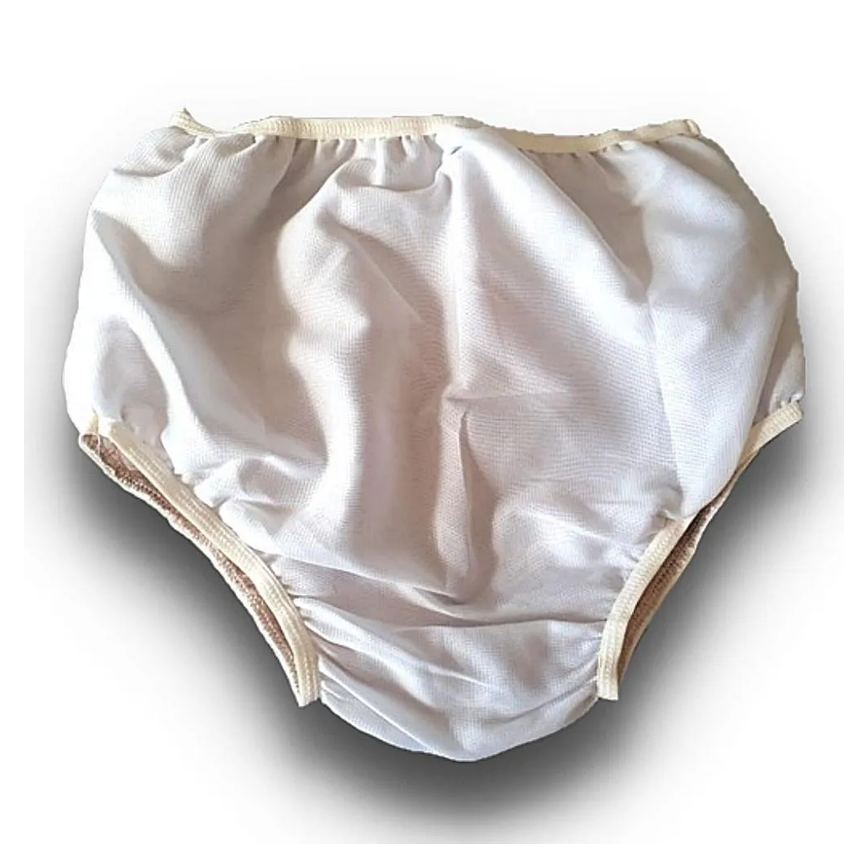 Calça Plástica Geriátrica sem Botão Lavável Diamante Ce25 Unissex Pp 1 Unidade