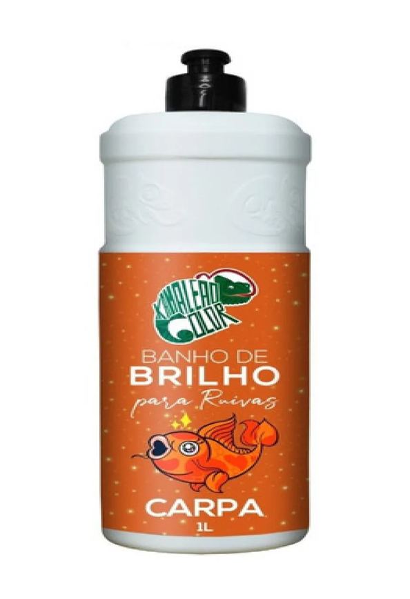 Banho de Brilho para Ruivas Carpa Kamaleão Color 1 Litro