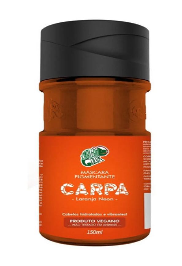 Máscara Tonalizante Carpa Kamaleão Color Laranja Neon 150ml