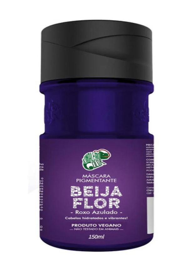 Máscara Tonalizante Beija Flor Kamaleão Color Roxo 150ml