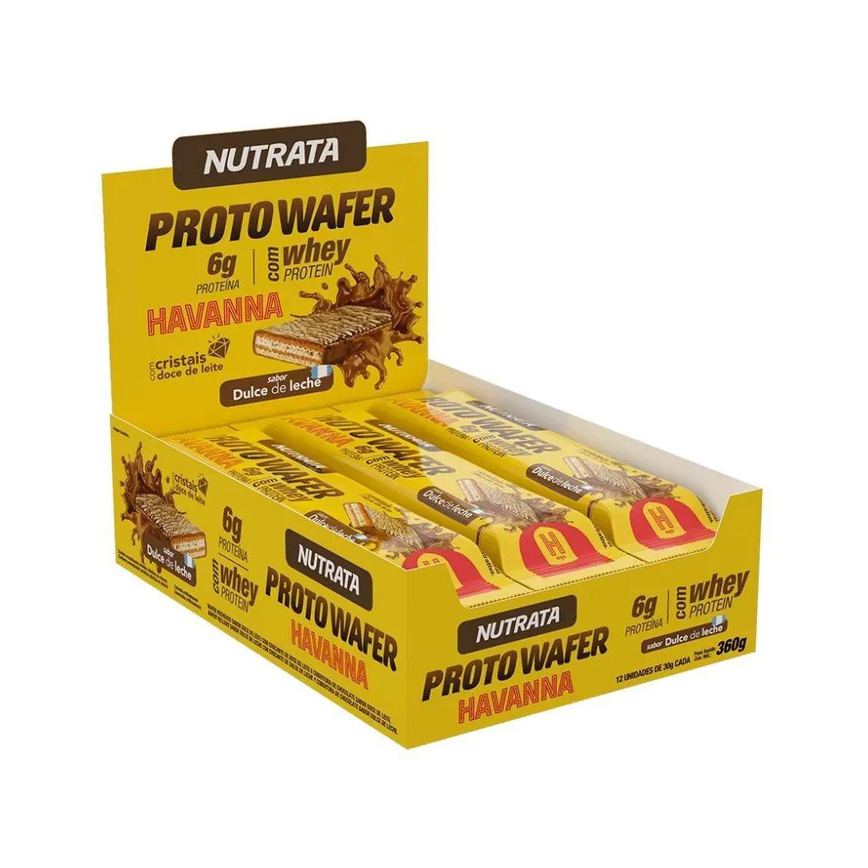 Proto Wafer Display (12 Unid de 30g) – Sabor: Doce de Leite Argentino
