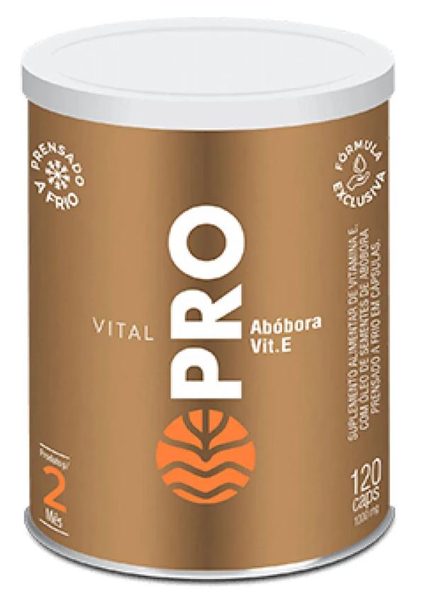 Óleo de Sementes de Abóbora Prensado a Frio - Vital Pro 120 Cps