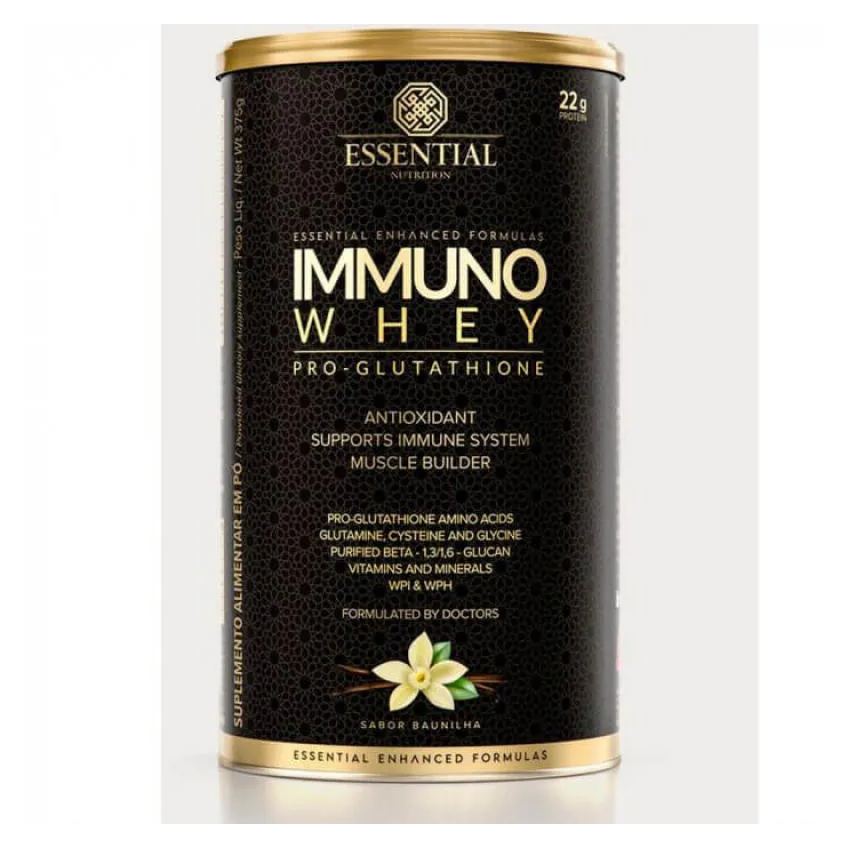 Immuno Whey Pro Glutathione Vanilla (375g) - Essential Nutrition