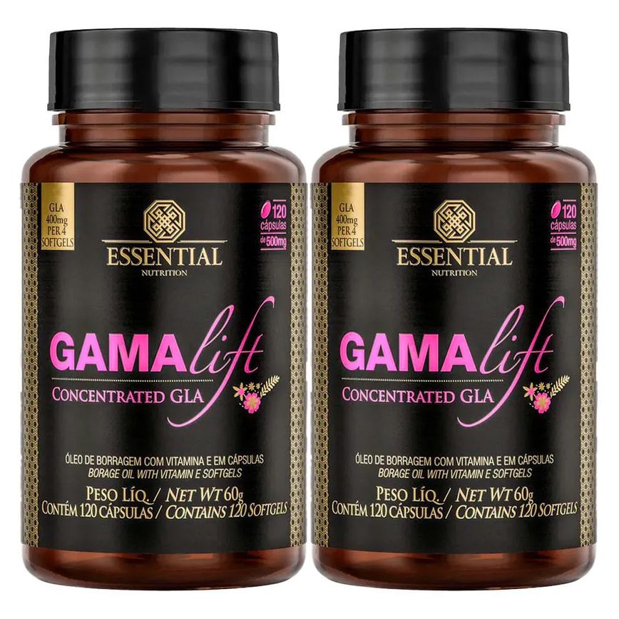Kit 2x Gamalift - (120 cápsulas Cada) - Essential Nutrition