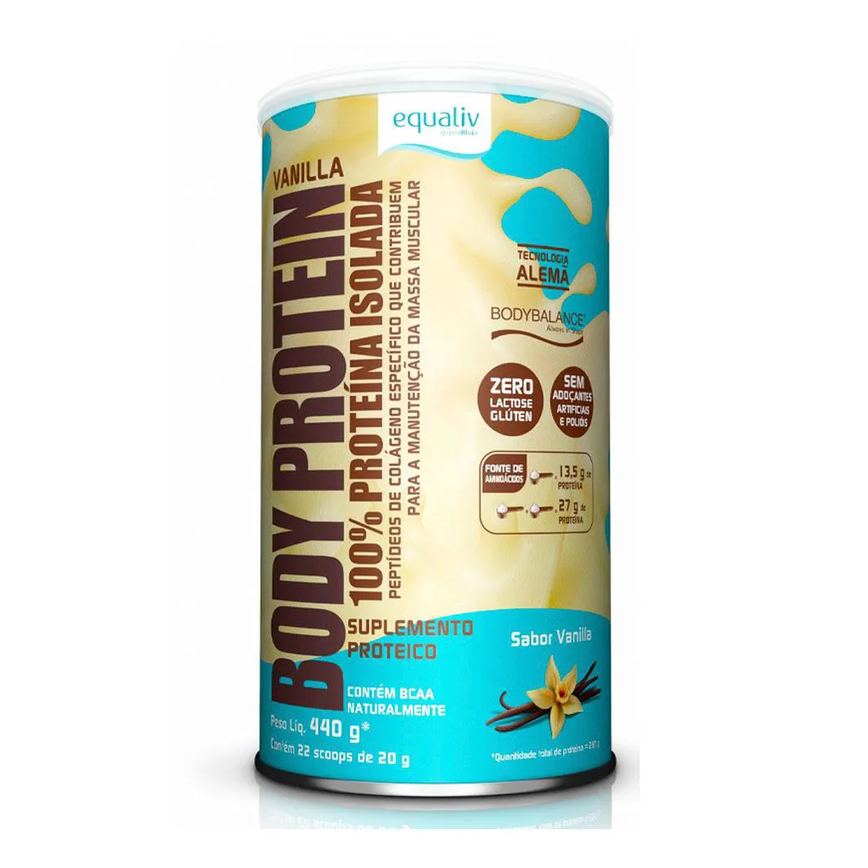 Suplemento Sanavita Protein Sabor Vanilla 600g
